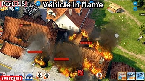 Vehicle in flames | Emergency HQ part 15 | Emergency HQ gameplay