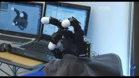 Allegro Hand V4 | Reference Allegro Hand playing Rock Paper Scissors at S  Korea