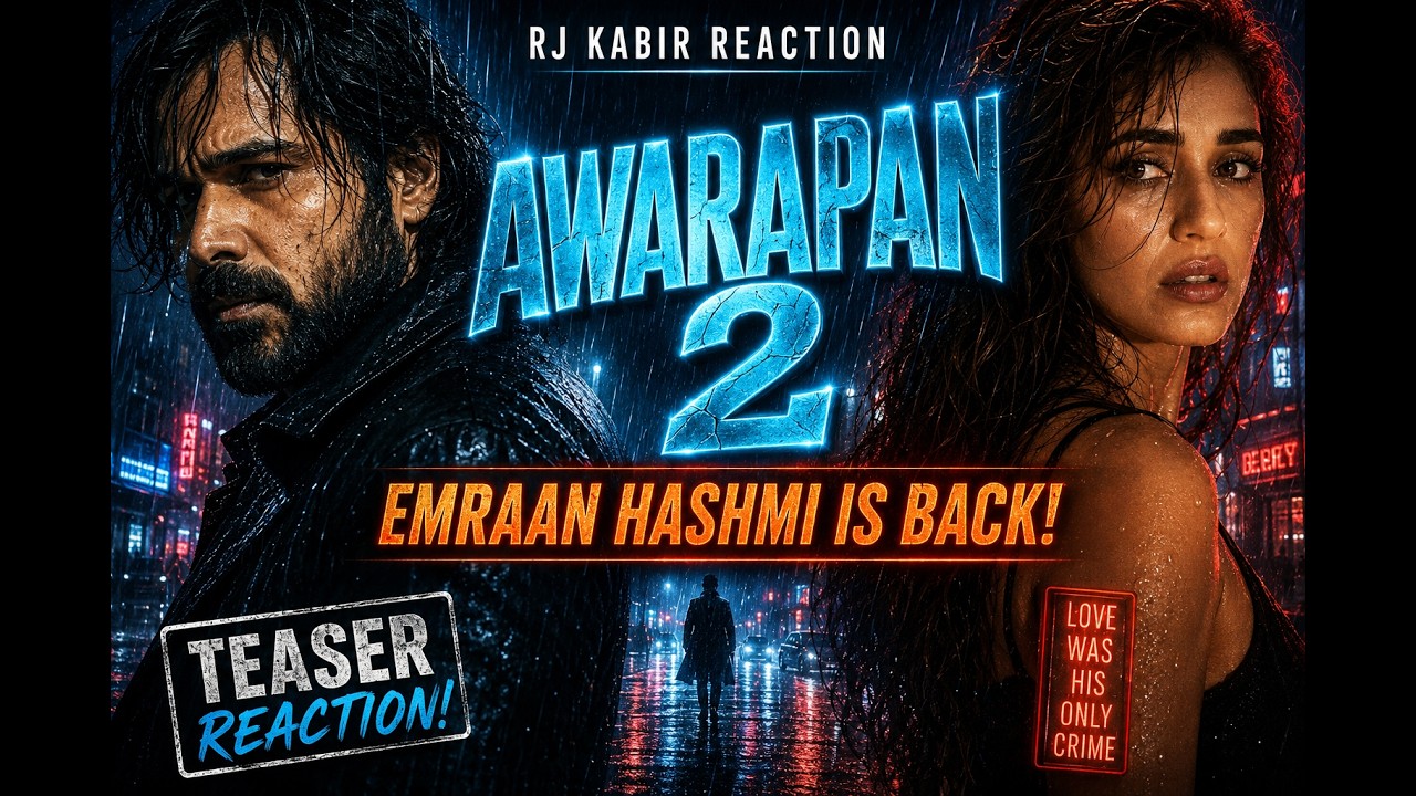 EMRAAN HASHMI IS BACK! 😭 Awarapan 2 Teaser Hindi Reaction & Review | Shivam Pandit Returns!