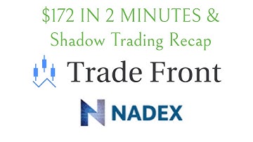 How To Make $172 In 2 Minutes Trading Nadex Binary Options & Shadow Trading Recap