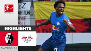  SC Freiburg - RB Leipzig 1-4 false Highlights false MD 28 – Bundesliga