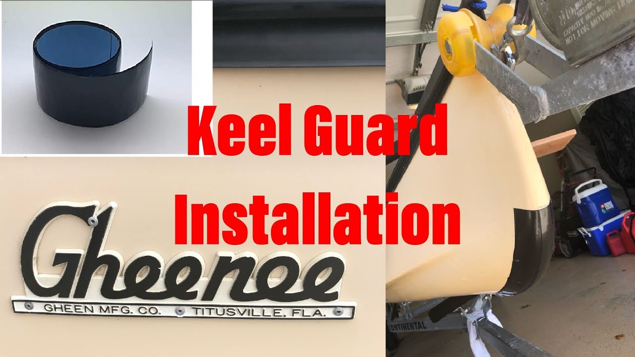 Keel Guard installation. Gheenoe Guy YouTube