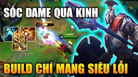 [LMHT Tốc Chiến] Pantheon Rừng Sốc Dame Quá Kinh Khủng Với Build Đồ Full Chí Mạng