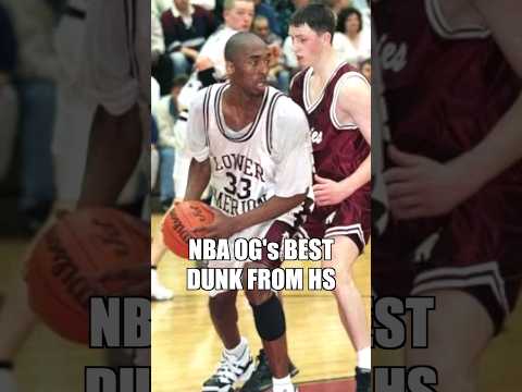 NBA OG’s Best Dunk From High School!