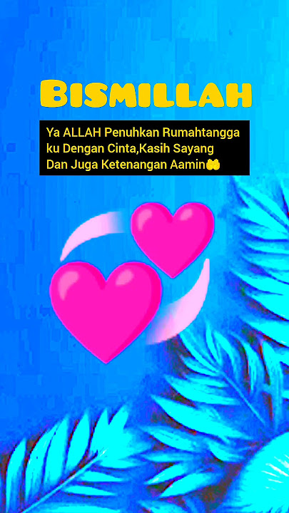 Aminkan Doa Ini