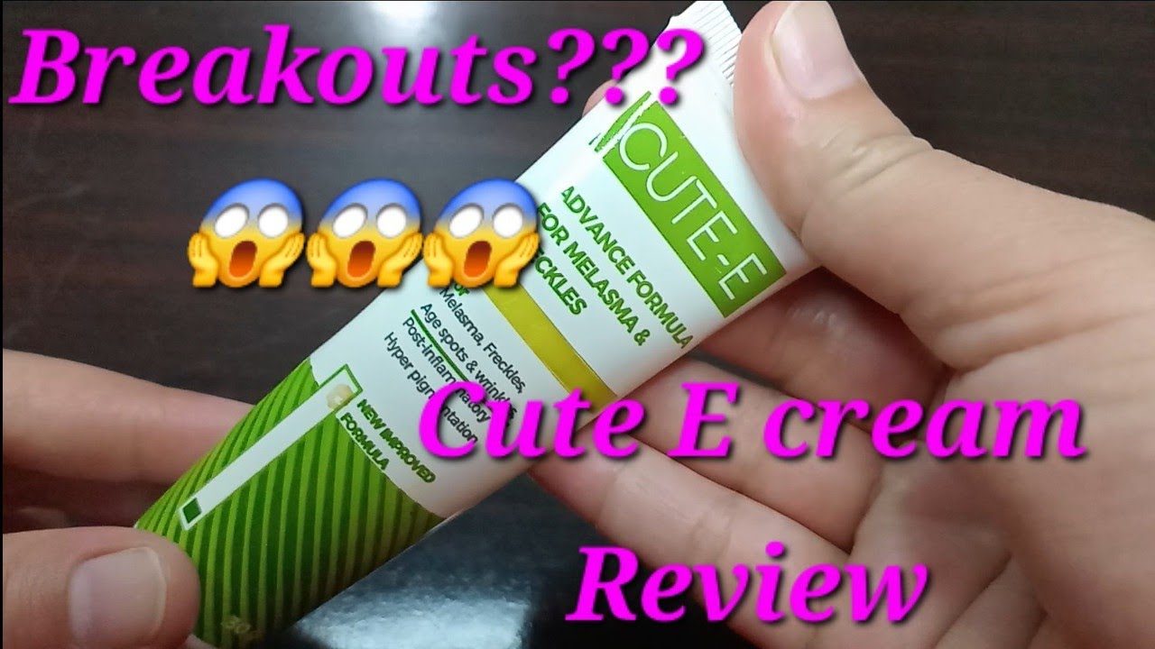 From Glow to Breakouts????? My Experience with Cute-E Cream