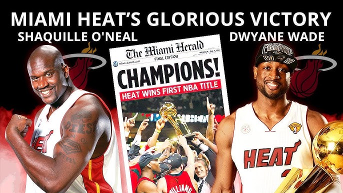 Wade, Shaq lead Heat to victory