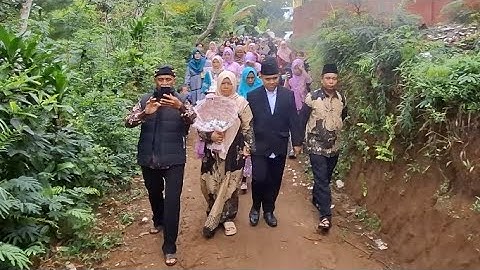 LUAR BIASA‼️Inilah Momen Jajap Pengantin Di Pedesaan Penuh Perjuangan. Pernikahan Viral Jawa Barat
