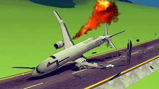 Best Airplane Crashes and Satisfying Destructions #11 | Besiege