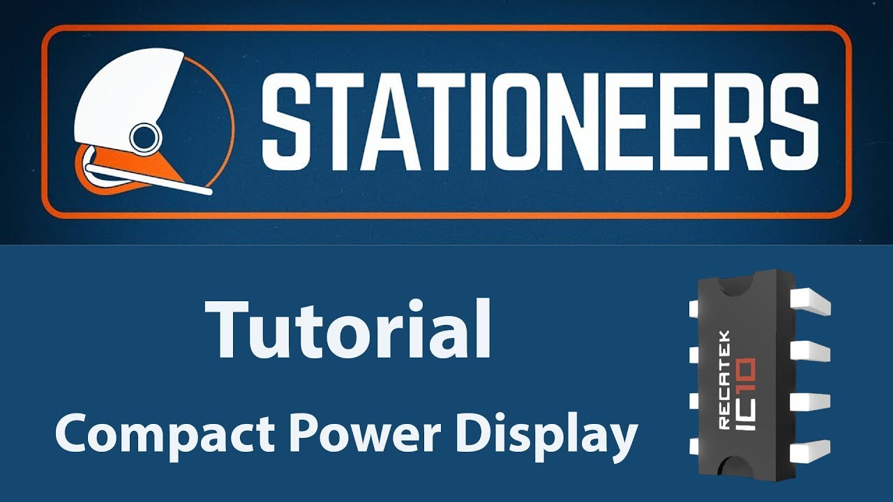 Stationeers - Tutorial Compact Power Display with IC - YouTube