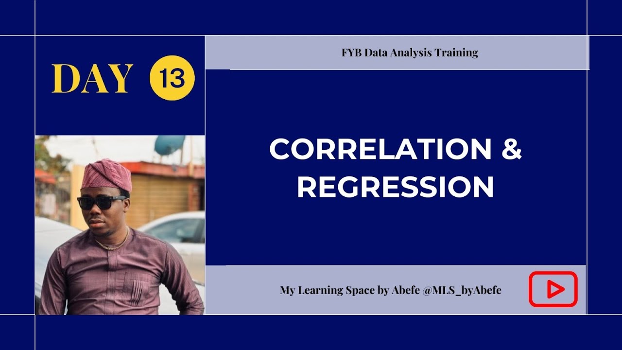 Correlation and Regression for Data Analysis and Research - YouTube