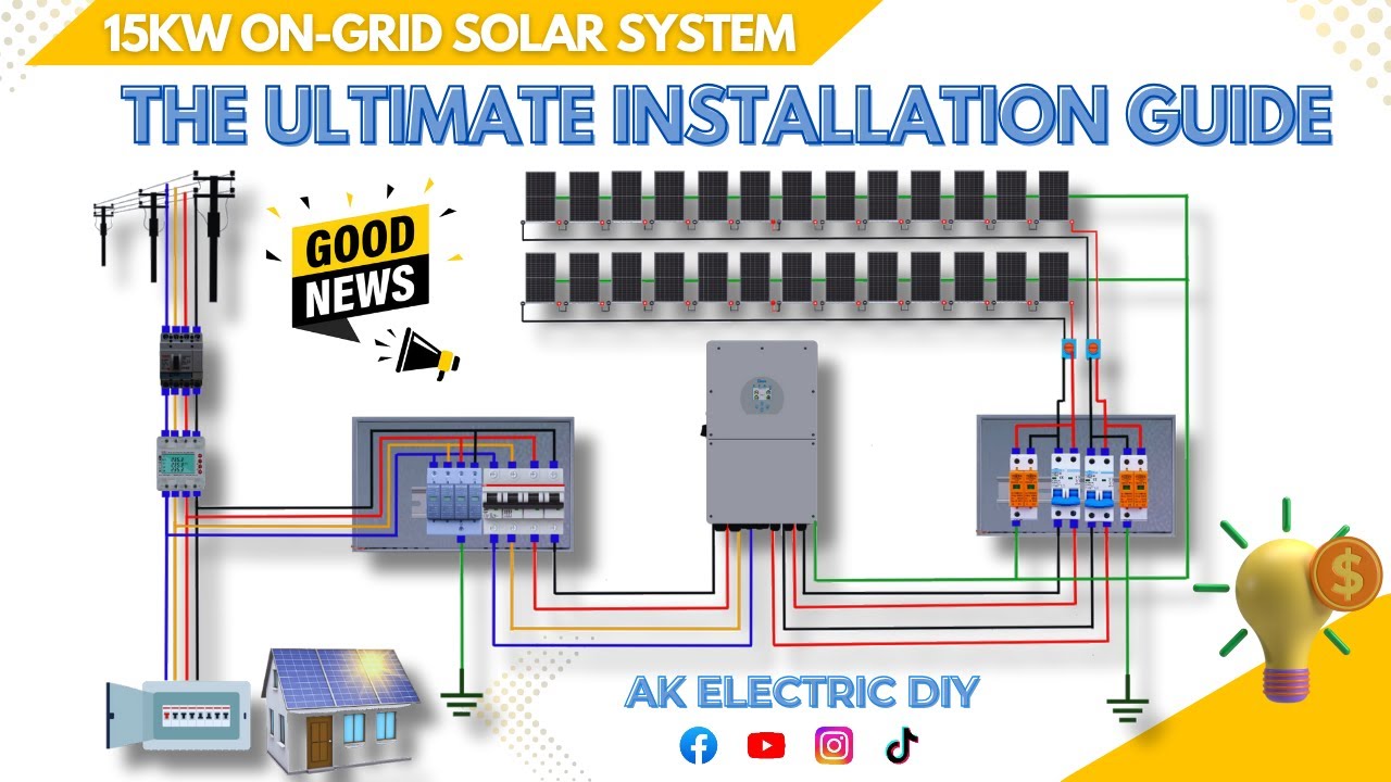 15kW On-Grid Solar System: The ULTIMATE DIY Setup Guide (Components ...