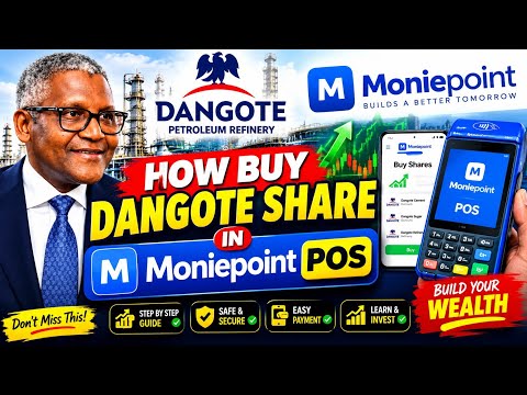 HOW TO BUY DANGOTE SHARES ON MONIEPOINT POS | Step-by-Step Guide for Beginners (2026)