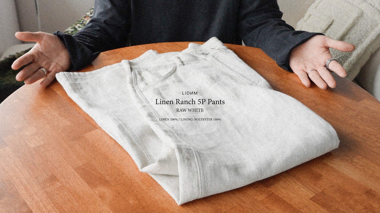 New LIDNM] This linen pant for adults is the ultimate perfection 
