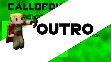 Outro For CallOfDutyCat (My Brother) | Not Selling Outros Yet | RobTheBuilder