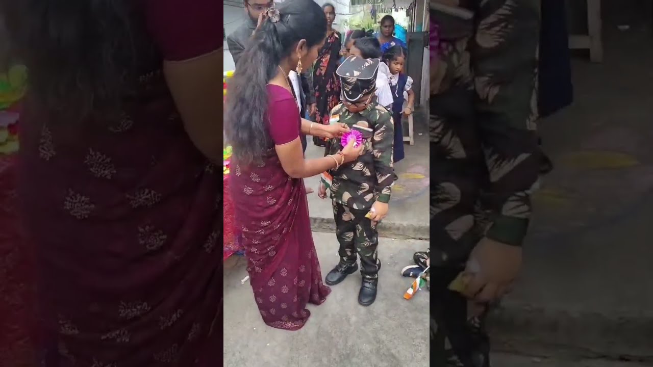 3 Independence day celebrations in sri montessori digital school 2025 #PENUMANTRA #trending #viral