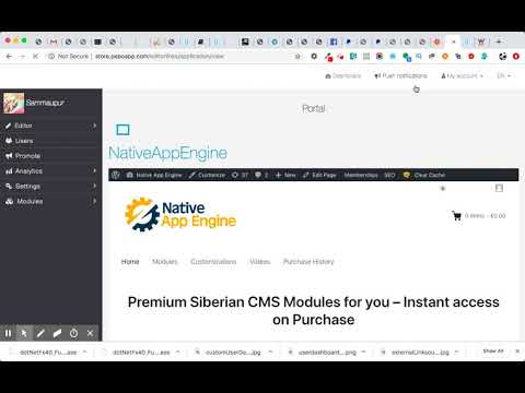 Editor Links - Create Portal Inside Siberian CMS