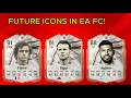 FUTURE ICONS YOU´LL WANT TO SEE IN EA FC! Ft. Platini, Giggs, Agüero, etc. -Part 1
