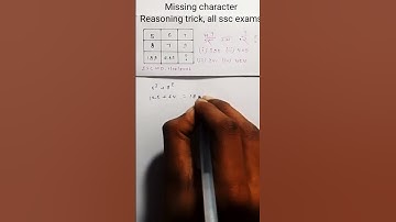 Missing character Reasoning trick, all ssc exams.