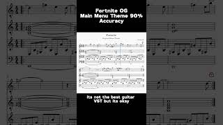 Fortnite OG Menu Theme 90% Accuracy...