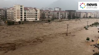 Horror flooding devastates Northeastern Turkey