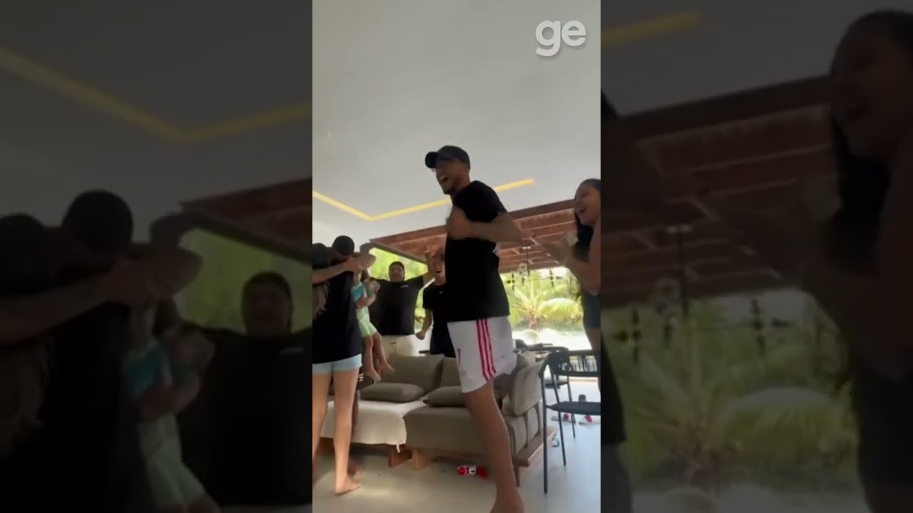 LUCIANO JUBA E FAMILIARES ACOMPANHAM A PRIMEIRA CONVOCAÇÃO DO JOGADOR | #shorts | ge.globo