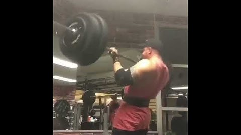 Barbell Biceps Cheat Curls 70 kg (154 lbs)