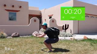 Backpack Tabata Workout - PE From Home