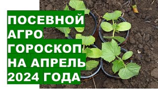 Посевной агрогороскоп на апрель 2024 года Sowing agrohoroscope for April 2024 screenshot 3