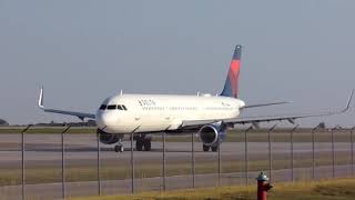 Delta Airbus A321 Takeoff from Kansas City