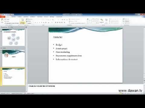 PowerPoint 2010 : Insertion de diapositives