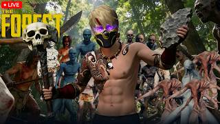 THE  FOREST GAME ALL CANNIBELS 😂🤣 #ffkprasanth #horrorgaming screenshot 4