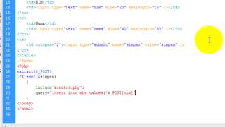 Project WEB CRUD Session2 Form Input Data Ke Database