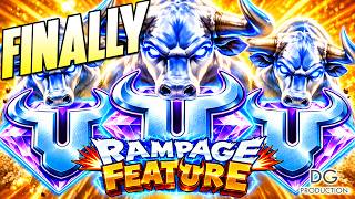 🚨FINALLY🚨OMG DIAMOND RAMPAGE FEATURE NEW BULL BLITZ SLOT REVEAL 2026 LAS VEGAS CASINO GAME EL CORTEZ screenshot 1