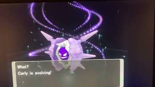 Pokémon XD Gale of Darkness Shellder Evolves into Cloyster