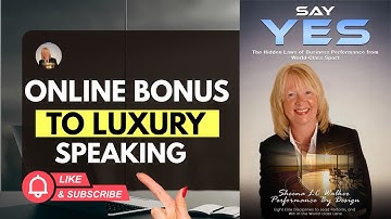 Online Bonus to Luxury Speaking @sheenawalkerglobalmark