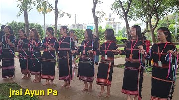 Cồng chiềng đến từ huyện Ayun Pa giao lưu ở TP Pleiku. mới các bạn cùng xem