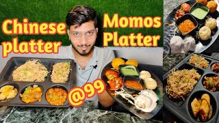 Chinese platter & Momos Platter @99 | City Spicee | Kanpur Food | Indian Food