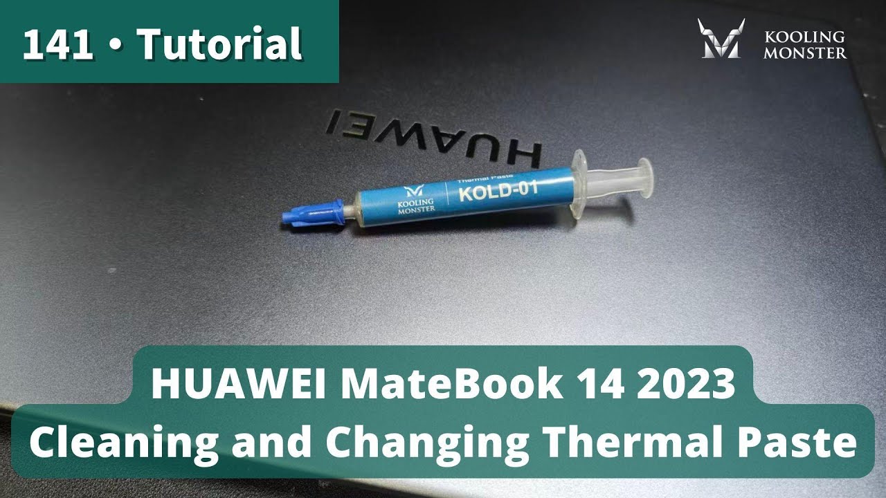 Speed Up Your HUAWEI MateBook 14 2023   Prevent Overheating With Dust Cleaning & New Thermal Paste