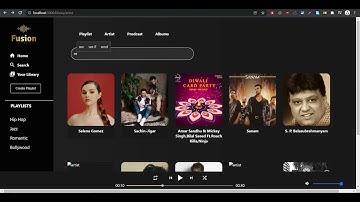 Fusion: An Online Streaming Music Platform Using React || Redux || Typescript