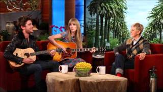 Video thumbnail of "Taylor Swift & Zac Efron   Pumped Up Kicks (Audio) - As Seen On Ellen"