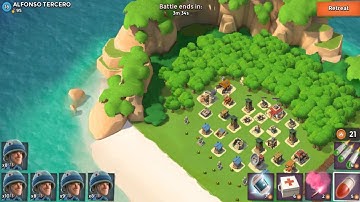 Boom Beach Gameplay Walkthrough - Attack Strategy for Android/IOS