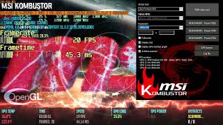 MSI Kombustor Tutorial for Stable GPU Overclock Tuning
