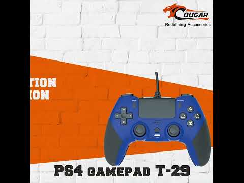 cougar gamepad PS4 doulshoke model P5 wired T-29 (multi color)