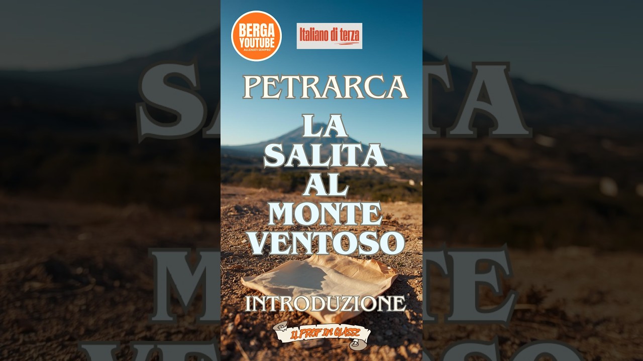 Petrarca Ventoso Introduzione