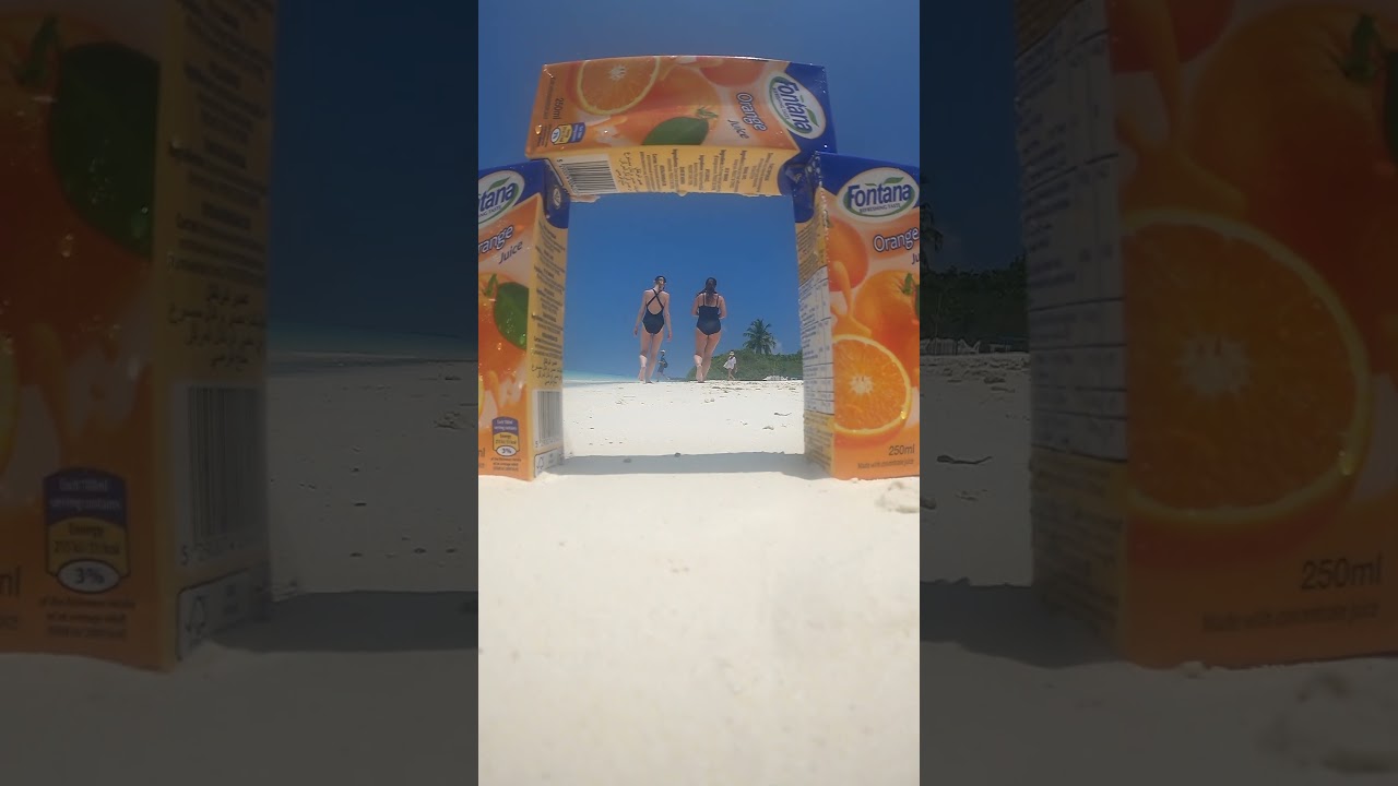 Maldives Escape: Bleached-White Sandbanks and Clear Lagoons - Funny Photoshoot