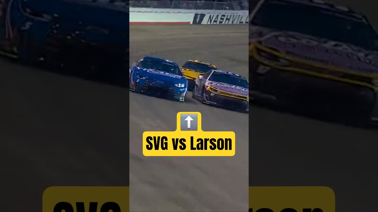 SVG vs Larson gets physical 👀