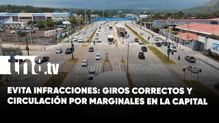 Educación Vial Cómo Circular Correctamente En La Pista Héroes De La Insurrección, Managua