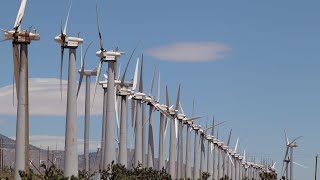 Massive Decaying Wind Farm in Tehachapi, California (June, 2020)