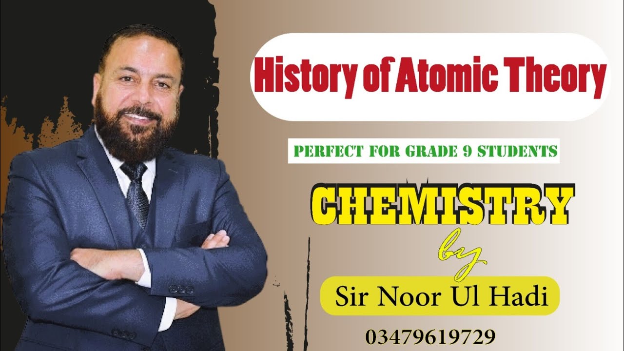 History of Atomic Theory.